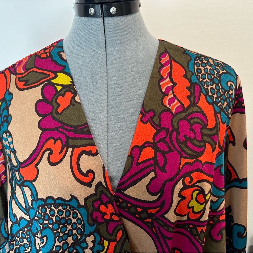 Trina Turk
Laurynn Printed Surplice Top - Picture 6 of 10
